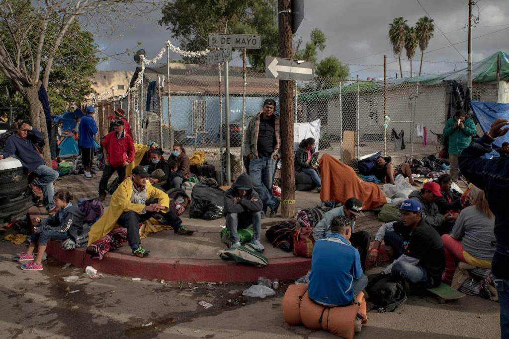 Caravana Migrante, Tijuana